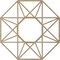 Ekena Millwork Guardian Wood Fretwork Pierced Ceiling Medallion, Birch, 26"OD x 10 1/8"ID x 3/8"T CMWP26X26X0375GDBI - alternate 4
